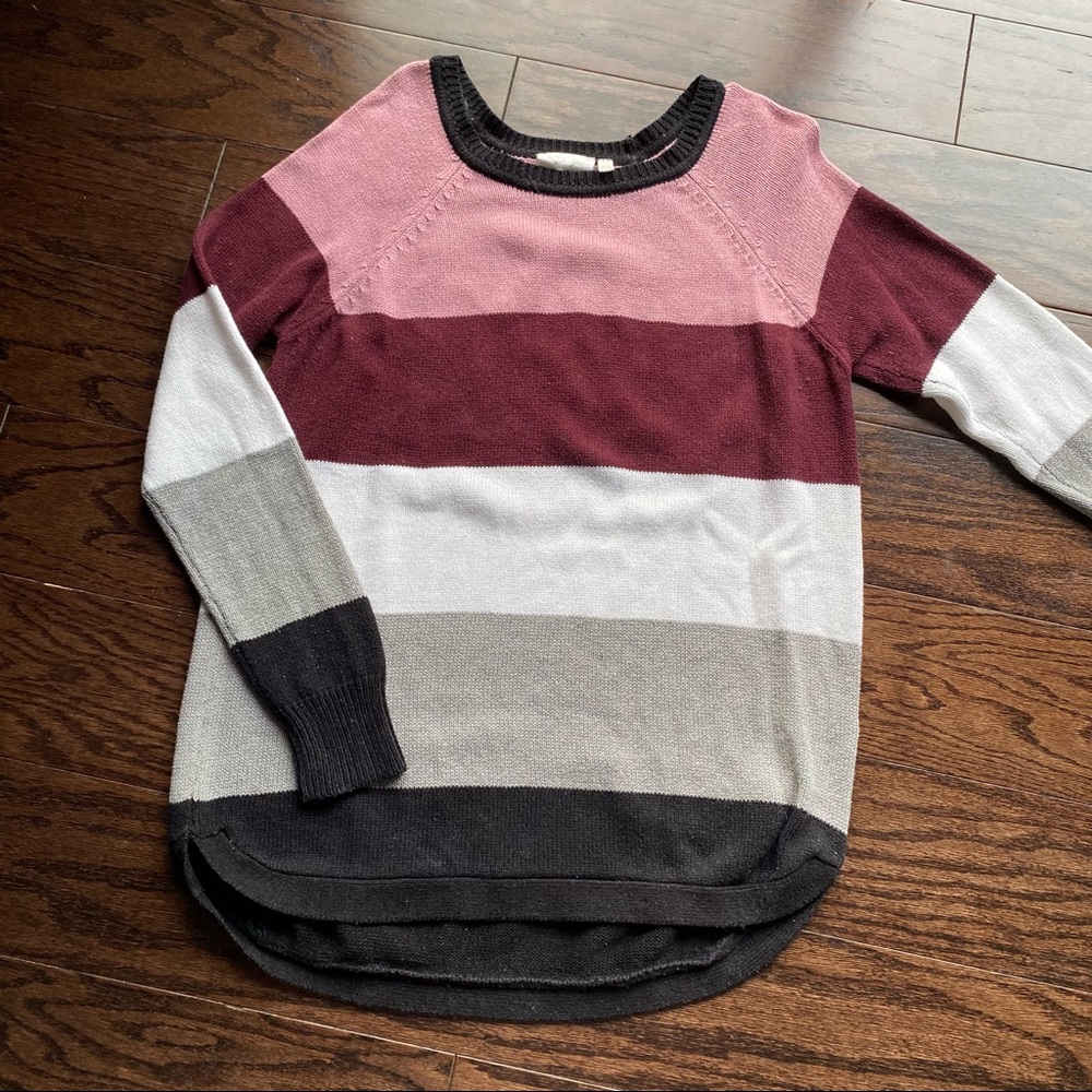 RD Style Colorblock Sweater